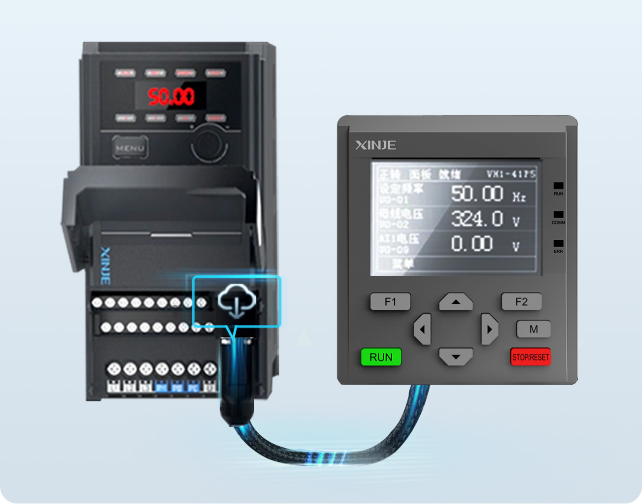 支持外引LCD液晶面板